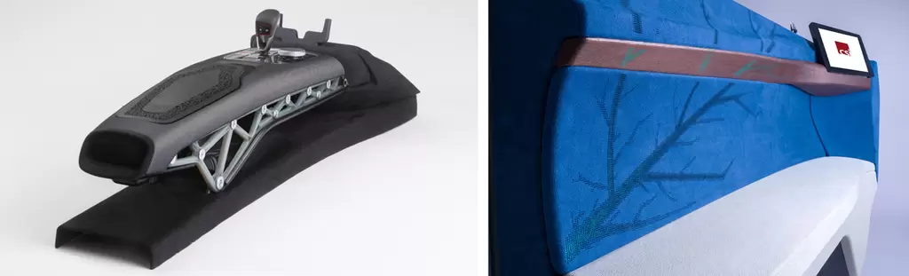 Nachhaltige Mittelkonsole "NaMiKo" und Innovative Türverkleidung "Vision T."
